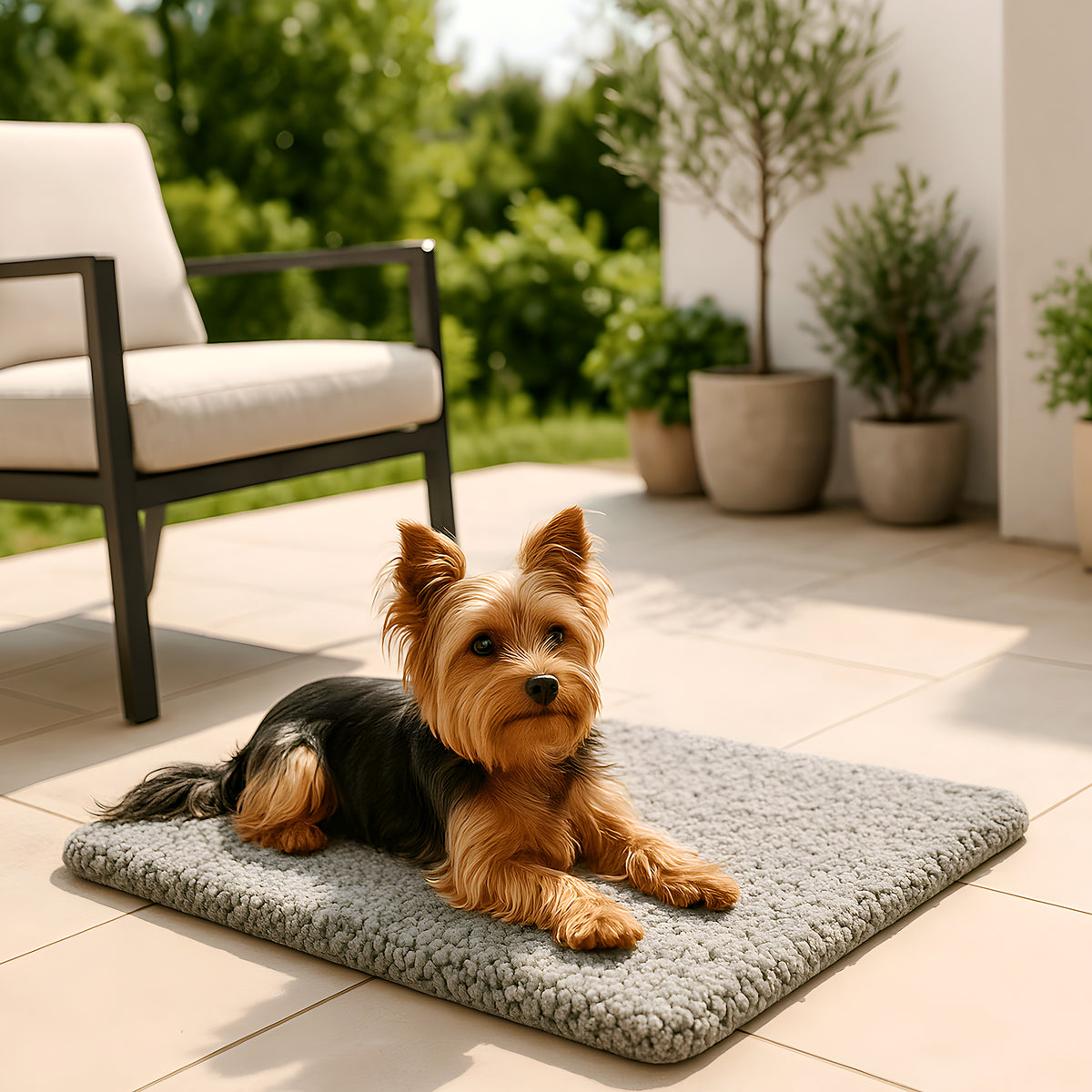 Tapis auto-chauffant en peluche pour chien, 3 tailles
