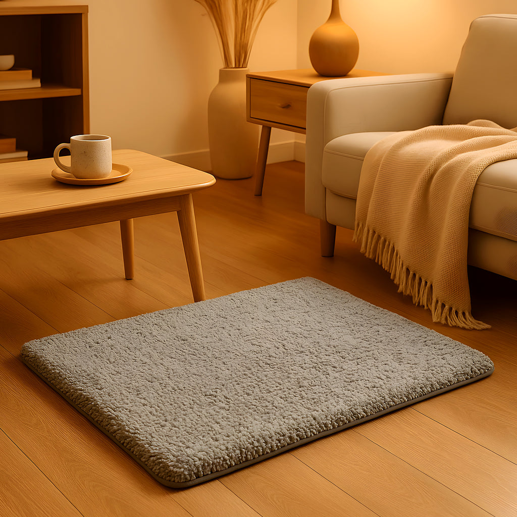 Tapis auto-chauffant en peluche pour chien, 3 tailles