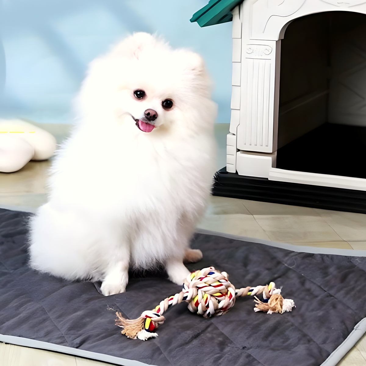 Tapis auto-chauffant sans électricité pour chien, S à XL