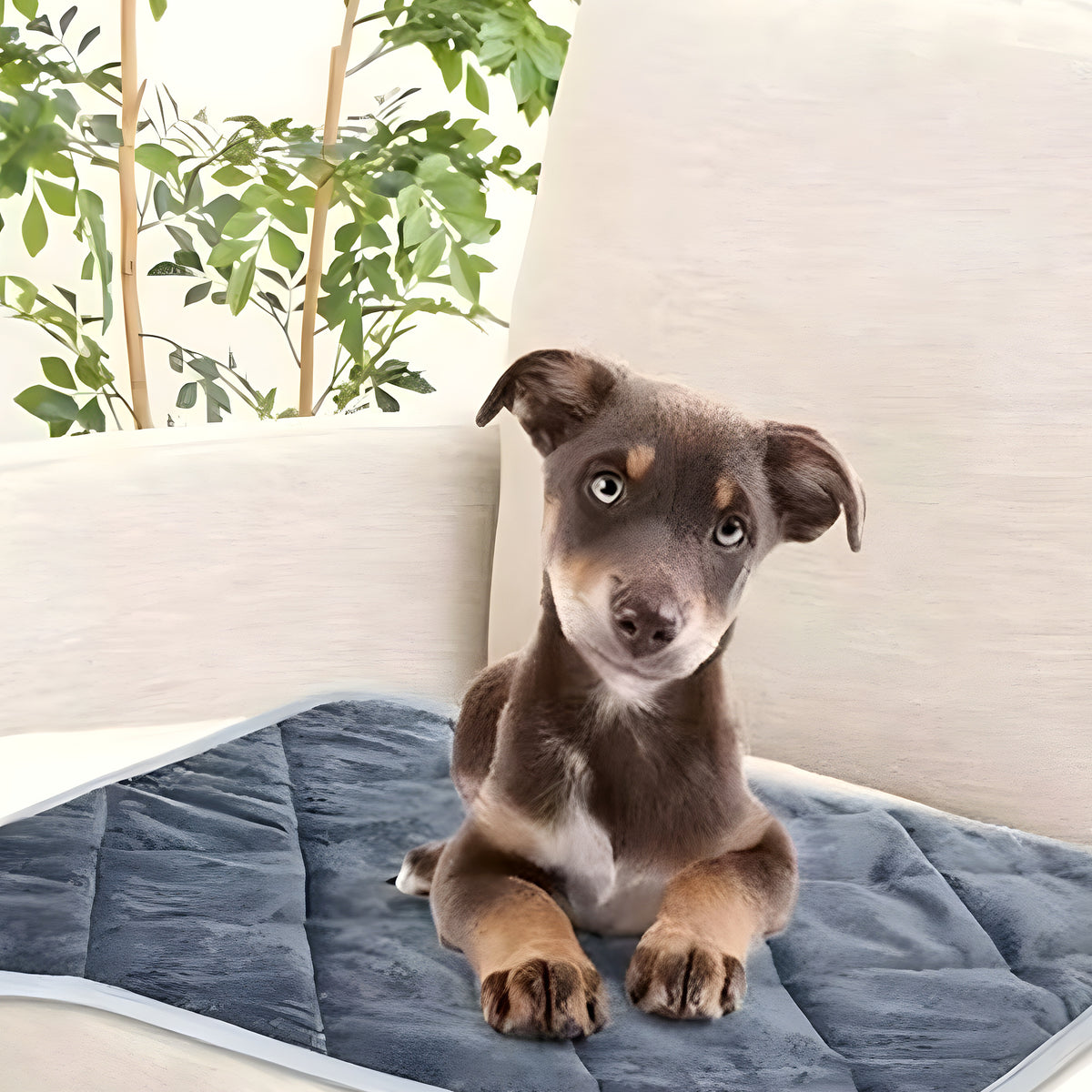Tapis auto-chauffant sans électricité pour chien, S à XL