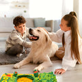 Tapis de fouille en feutre avec 2 carottes couineuses