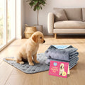 Tapis éducateurs lavables pour chiot, lot de 2