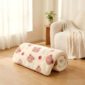 Tapis en flanelle motif ours pour chien, 4 tailles