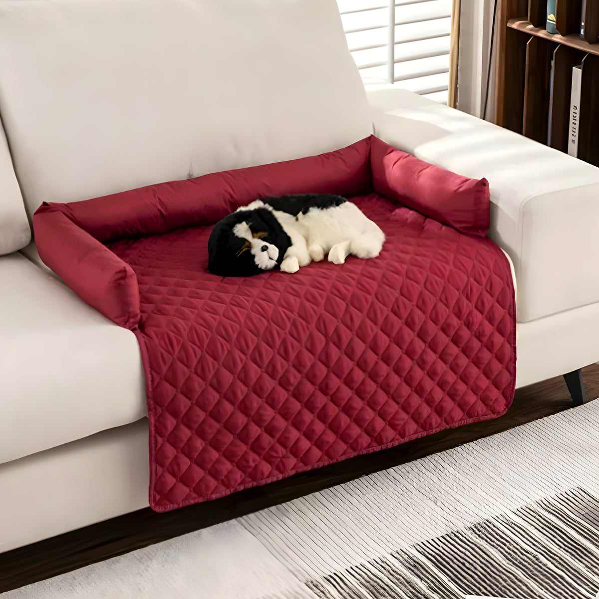 Tapis imperméable anti-rayures pour chien, 75 x 75 ou 75 x 120 cm