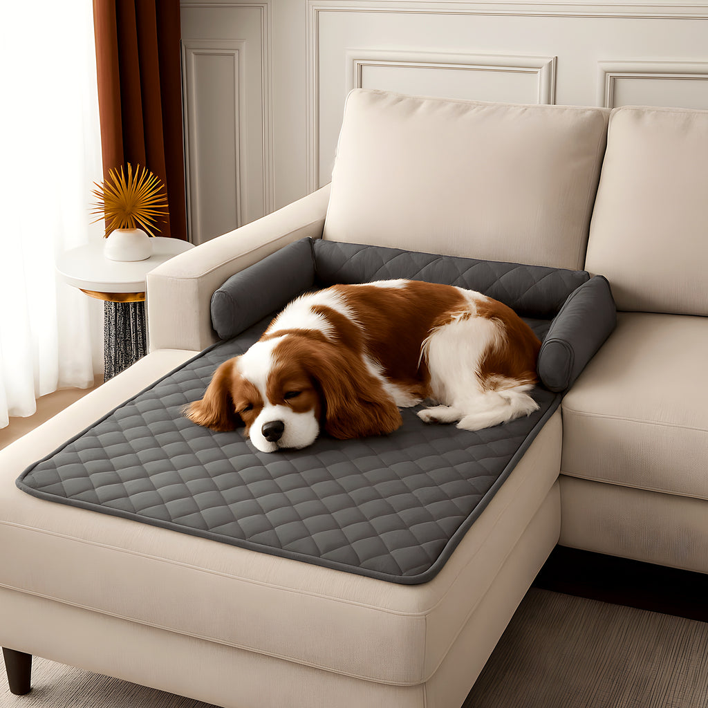 Tapis protège-canapé à bordure surélevée, 5 coloris