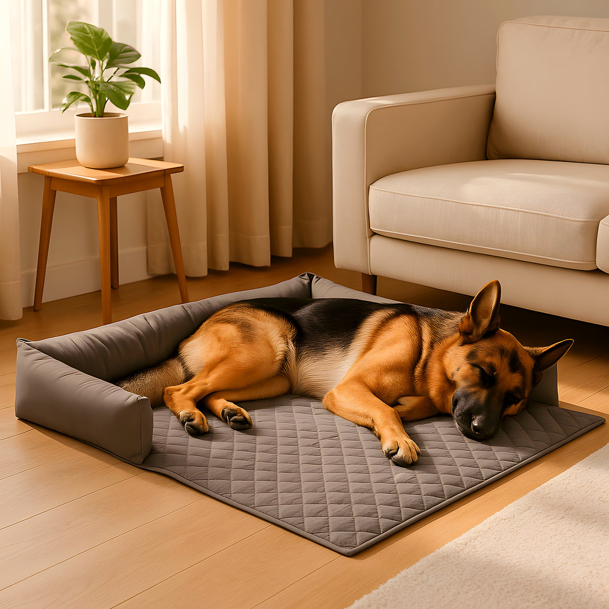 Tapis protège-canapé à bordure surélevée, 5 coloris