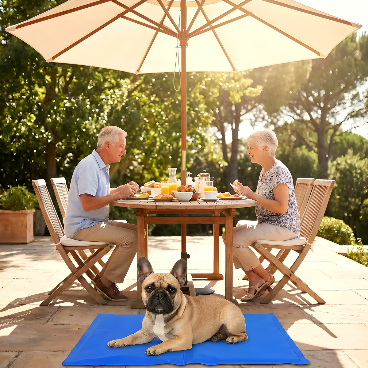 Tapis rafraîchissant au gel pour chien, 4 tailles