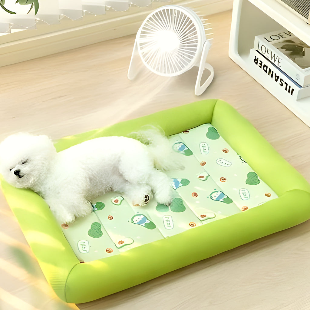 Tapis rafraîchissant sans eau ni congélation pour chien