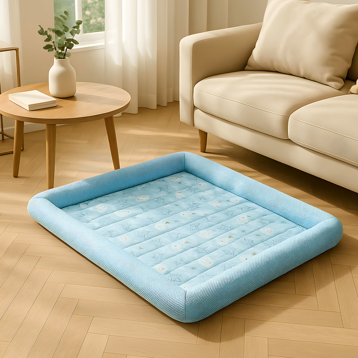 Tapis rafraîchissant sans eau ni congélation pour chien