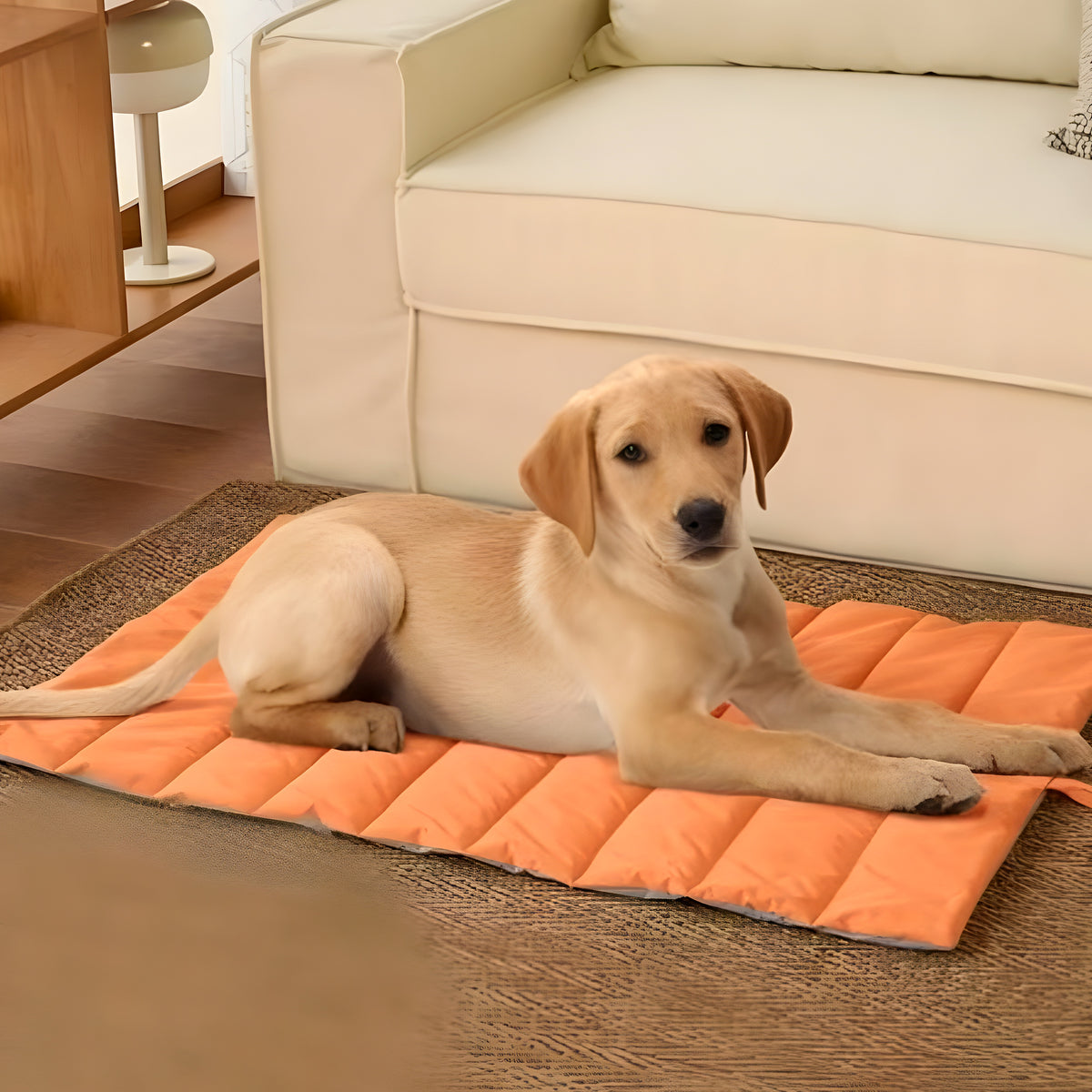 Tapis XXL réversible imperméable 110 x 70 cm pour chien